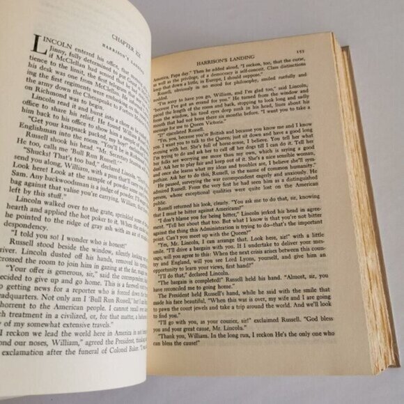 1950s Great Captain Lincoln Trilogy by Honoré Morrow HC Book w/DJ Honest Abe - Picture 8 of 9